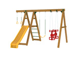 PlayStar Mesa Plus Swing Set white-background product view 1
