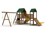 PlayStar Arcadia KT-8225 Premium Two-Tower Playset white-background product view 1