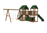 PlayStar Arcadia KT 8223 Wooden Backyard Playset white-background product view 1
