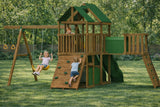 PlayStar Arcadia KT 8209 Family Adventure Swing Set assembly configuration 6
