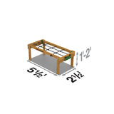 PlayStar Ninja Power Cargo Crawl Obstacle - Lumber Not Included detail view 4