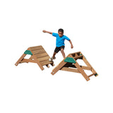 PlayStar Ninja Power Parkour Runner Obstacle - Lumber Purchased Separately included features view 2
