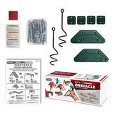 PlayStar Ninja Power Bounding Block Obstacle Kit - Lumber Not Included side profile 3