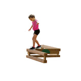 PlayStar Ninja Power Zipper Beam Obstacle - Lumber Purchased Separately white-background product view 1
