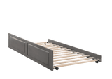 Night & Day Cinnamon Trundle Bed Cinnamon Trundle Bed Stonewash white-background studio view