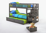 Night & Day Peppermint Twin Stair Bunk alternate product angle 2