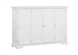 Night & Day San Sebastian Queen Cabinet Bed San Sebastian Cabinet Bed Queen White 1 white-background studio view
