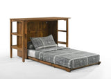Night & Day Siesta Twin Desk Cabinet Bed finish detail 5