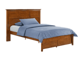 Night & Day Tarragon Bed Tarragon KPQ Footboard High Full Cherry white-background studio view