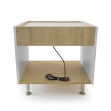 Whitney Brothers elevatED Adjustable Light Table Adjustable Light Table - in-line LED on off switch detail
