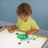 Whitney Brothers elevatED Adjustable Light Table Adjustable Light Table - low side profile showing table surface height
