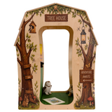 Whitney Brothers Treehouse Reading Nook Classroom Reading Nook - exterior shelf storage view