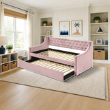ACME Acme Lianna Twin Daybed styled in a bright kids' bedroom, shown finish