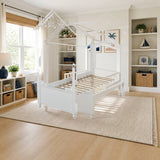 ACME Acme Rapunzel Full Bed styled in a bright kids' bedroom, full