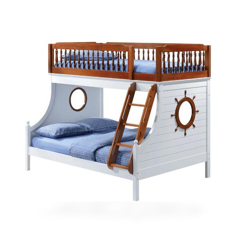 Sailor Twin/Full Nautical Themed Bunk Bed