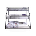 Caius Triple Metal Bunk Bed (Twin/Full/Queen)
