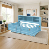 ACME Cargo Daybed styled in a bright kids' bedroom, shown finish