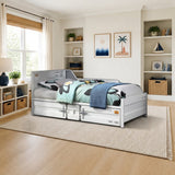 ACME Cargo Daybed styled in a bright kids' bedroom, shown finish