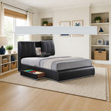 ACME Kofi Eastern King Bed styled in a bright kids' bedroom, king