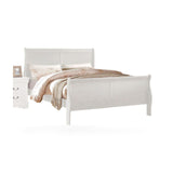 ACME Louis Philippe Eastern King Bed king kids bed in shown finish