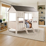 ACME Spring Cottage Full Bed styled in a bright kids' bedroom, full
