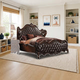 ACME Versailles Eastern King Bed styled in a bright kids' bedroom, king