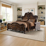 ACME Versailles Queen Bed styled in a bright kids' bedroom, queen