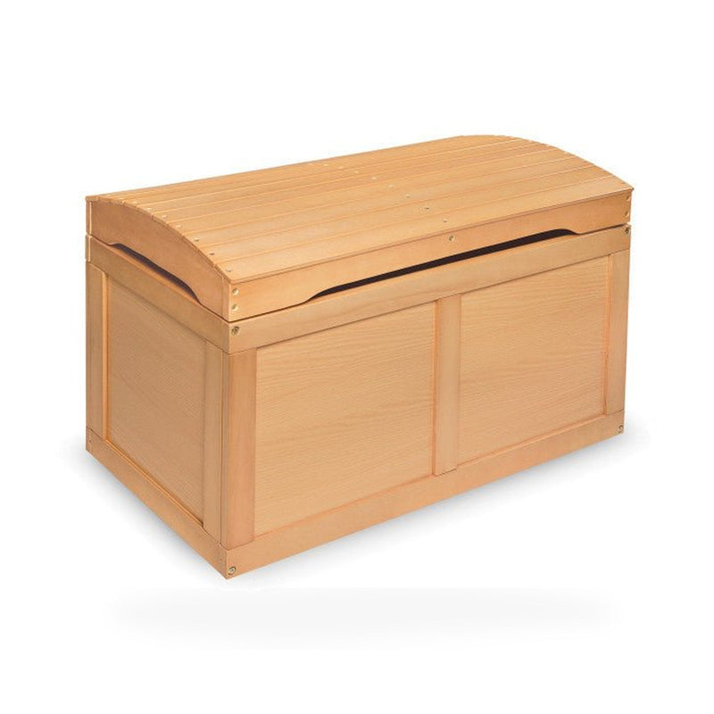 Hardwood Barrel Top Toy Chest