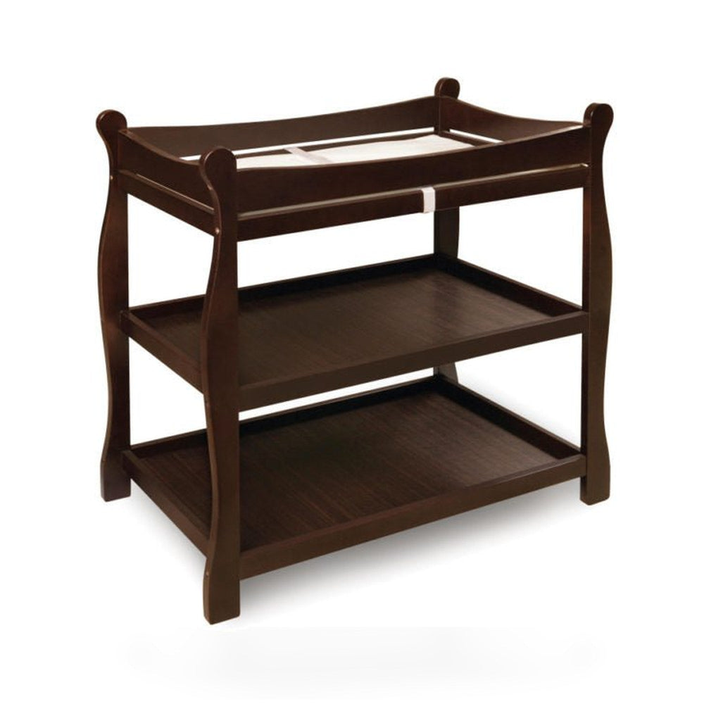 Sleigh Style Baby Changing Table