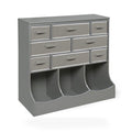 Storage Station with Eight Baskets and Three Bins