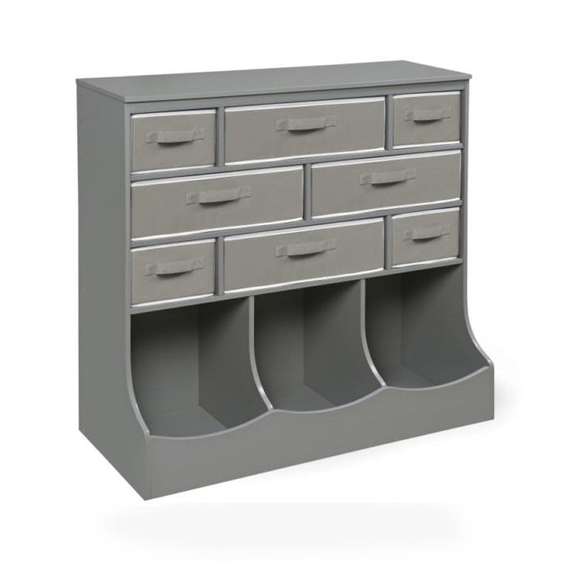 Storage Station with Eight Baskets and Three Bins