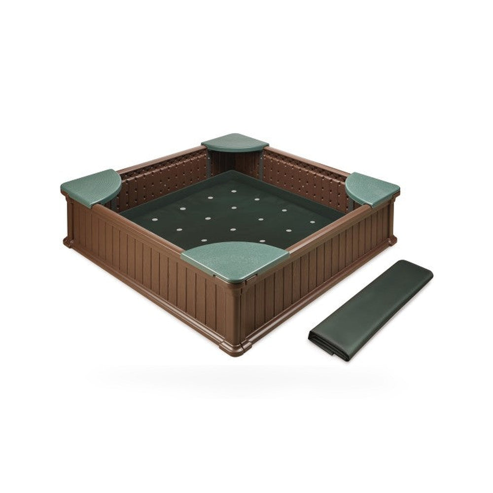Woodland 2-in-1 Sandbox and Garden Planter