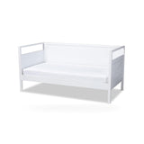 Baxton Studio Cintia Cottage Farmhouse White Finished Wood Twin Size Daybed kids kids bed in White