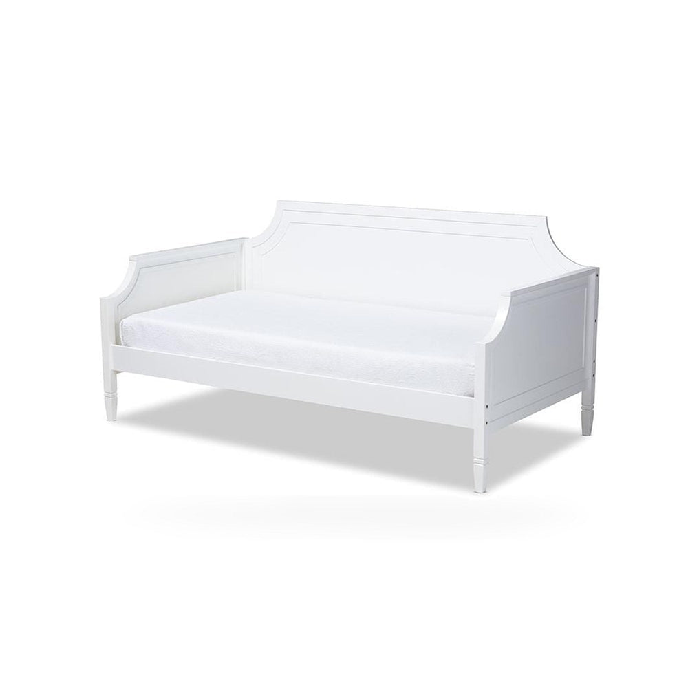Mariana Classic and Traditional White Finished Wood Twin Size Daybed