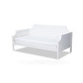 Mariana Classic and Traditional White Finished Wood Twin Size Daybed