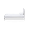 Sedona Modern Classic Mission Style White-Finished Wood Twin Platform Bed