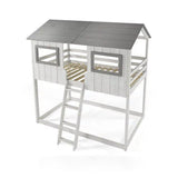 Chelsea Home Isabella Cottage Twin Bunk Bed twin over twin bunk bed in shown finish