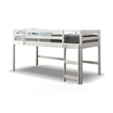Chelsea Home Whitesville Mini Twin Loft Bed slide loft loft bed in White
