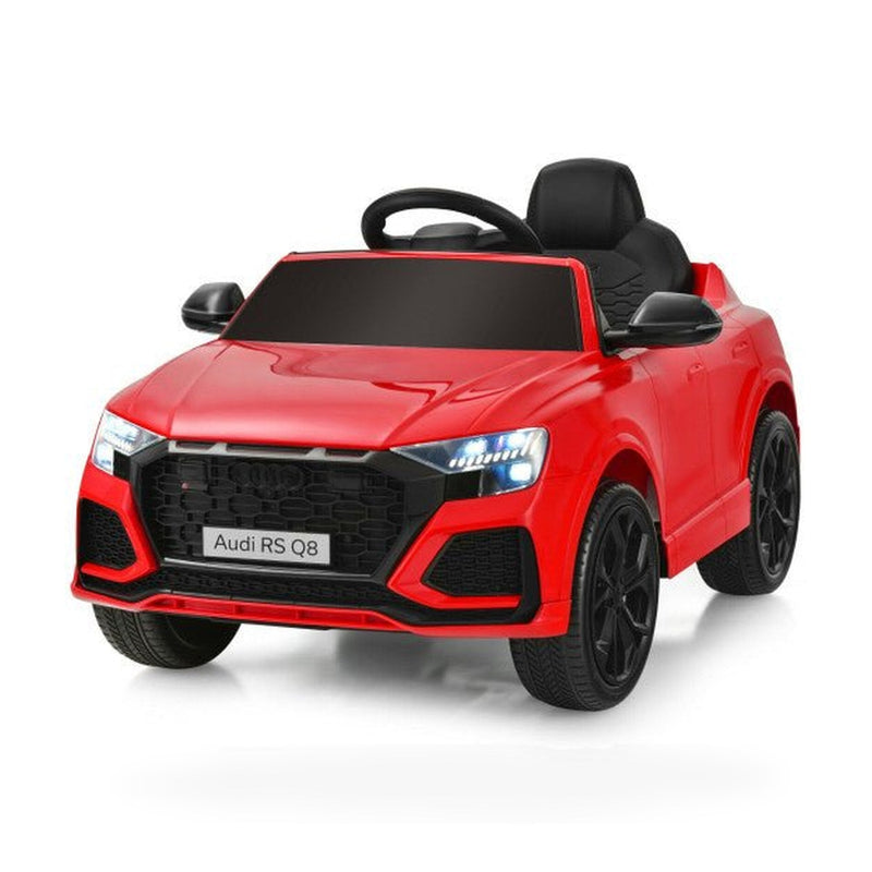 12 V Licensed Audi Q8 Kids Cars to Drive with Remote Control-Red