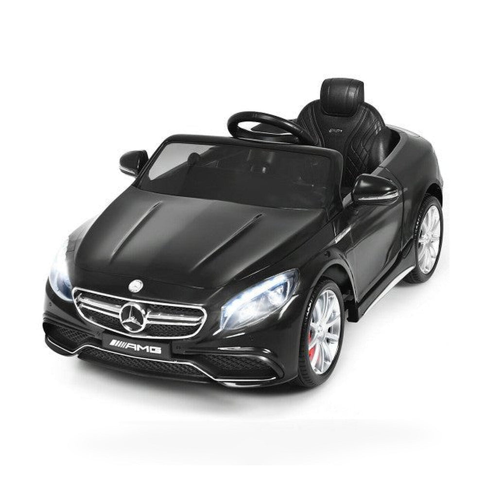 12 V Mercedes-Benz S63 Licensed Kids Ride On Car-Black