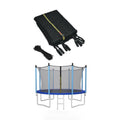 12Ft Replacement Weather-Resistant Trampoline Safety Enclosure Net