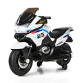 12V Kids Ride On Motorcycle Electric Motor Bike-White
