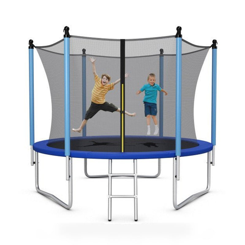 14 Feet Jumping Exercise Recreational Bounce Trampoline with Safety Net