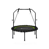 Costway 40 Inch Foldable Fitness Rebounder with Resistance Bands Adjustable Home-Green kids outdoor playset in shown finish
