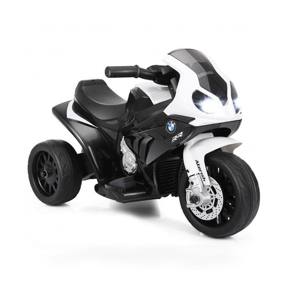 6V Kids 3 Wheels Riding BMW Licensed Electric Motorcycle-Black