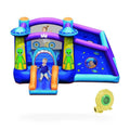Inflatable Alien Style Kids Bouncy Castle with 480W Blower