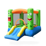 Costway Inflatable Bounce House Jumper Castle Kids Playhouse without Blower house style kids playhouse in shown finish