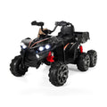 Kids Battery-Powered Ride-On Toy with 4WD-Black