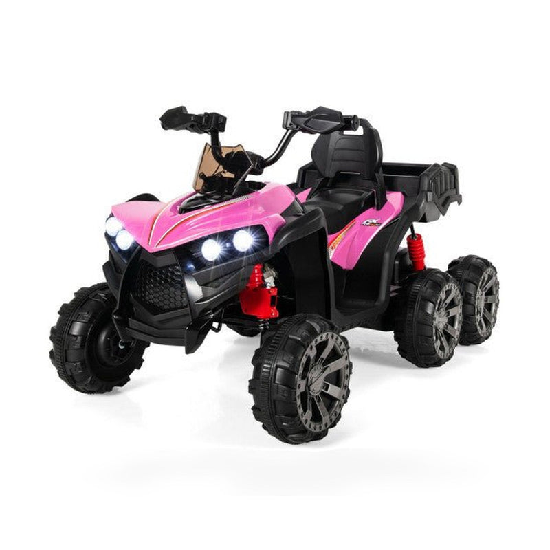 Kids Battery-Powered Ride-On Toy with 4WD-Pink