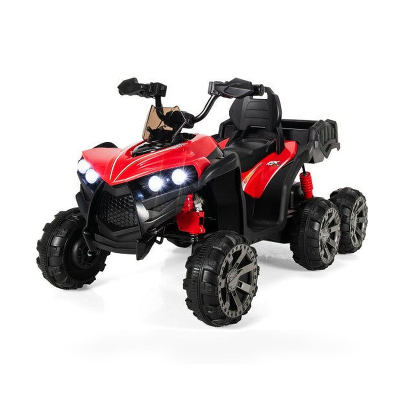 Kids Battery-Powered Ride-On Toy with 4WD-Red